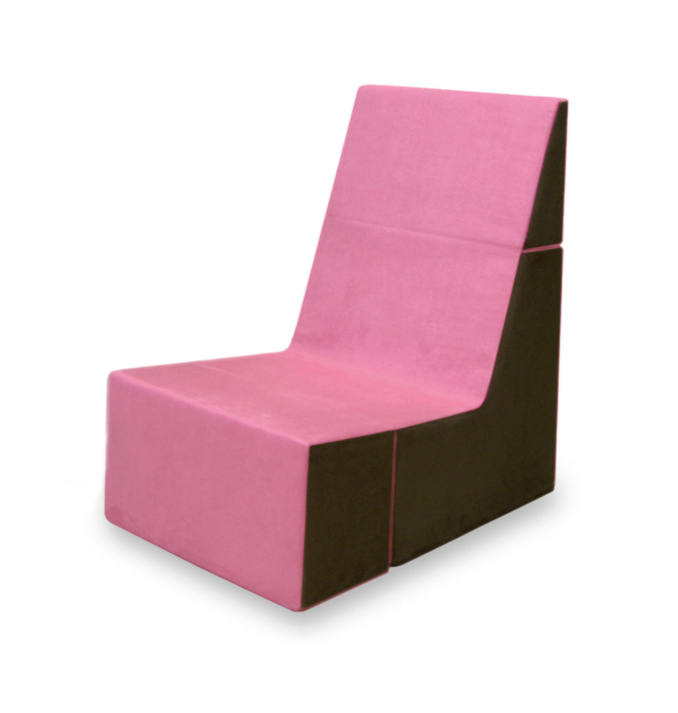 Cubit Chair in Pink/Java