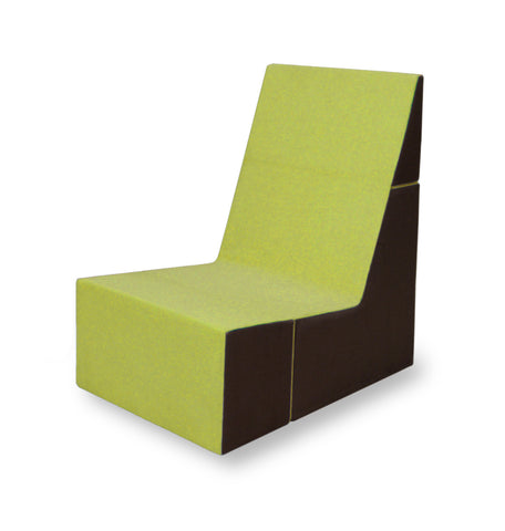 Cubit Chair in Lime/Java
